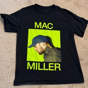 Mac Miller Black Graphic T-Shirt